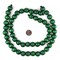 The Bead Chest Natural 16mm Wooden Beads in Green for Jewelry Making – Round Loose Wood Spacer Beads I Approximately 25 Beads